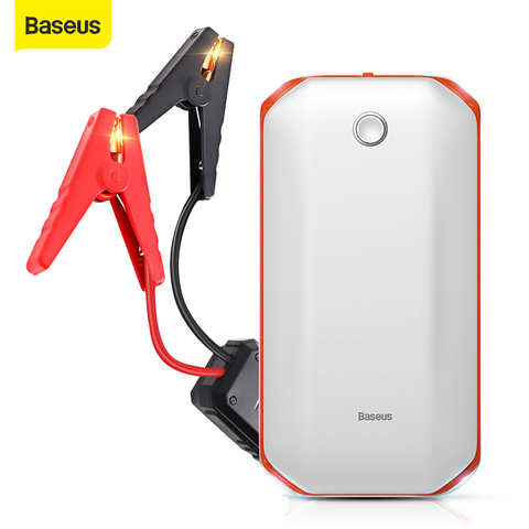 Baseus 8000A voiture saut démarreur batterie externe haute capacité dispositif de démarrage Booster Auto véhicule d'urgence batterie Booster ► Photo 1/6