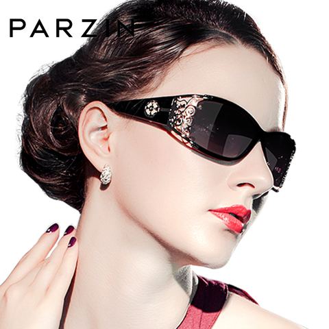 PARZIN – lunettes de soleil polarisées pour femmes, marque de luxe, Vintage, pour la conduite ► Photo 1/6