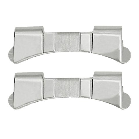 2 pièces Premium acier inoxydable montre bracelet lien courbe fin réparation 19mm/20mm/21mm/22mm/23mm/24mm ► Photo 1/6