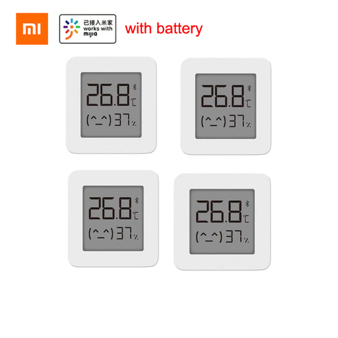 XIAOMI Mijia thermomètre Bluetooth 2 thermomètre hygromètre numérique électrique intelligent sans fil fonctionne avec l'application Mijia ► Photo 1/6