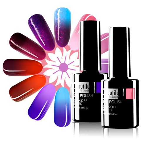 Vernis à ongles à température thermique à changement de couleur vernis à ongles à LED UV 10ml ► Photo 1/6