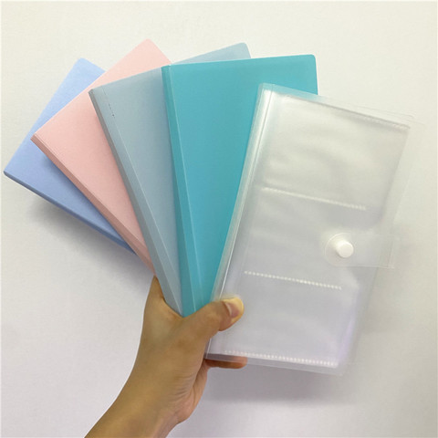 240 capacité porte-cartes classeurs Albums pour 6*9cm jeux de société carte livre manchon support 5 couleurs ► Photo 1/6