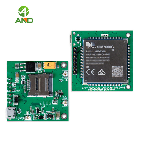 Kit de modules LTE Cat4 SIM7600G-H, SIM7600G-H 4G 3G GNSS ► Photo 1/3