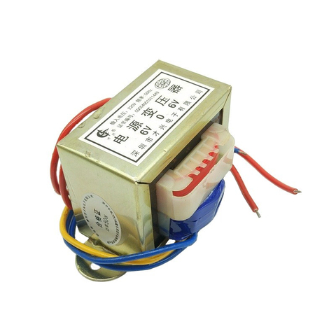 Transformateur de puissance EI66 * 36 | 50W/VA 220V/380V/V/9V/12V/15V/18V/24V/simple/double alimentation électrique AC ► Photo 1/6