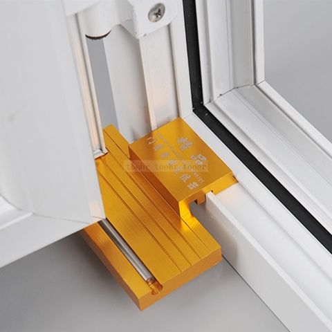 Outil d'installation de porte fenêtre, localisateur d'installation de fenêtre à battants en alliage d'aluminium localisateur de ceinture ► Photo 1/6