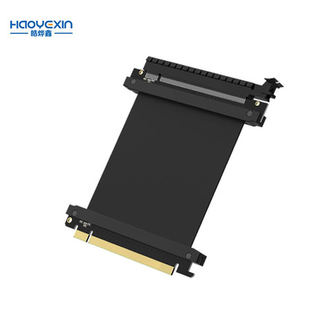 Carte graphique PCI Express pour PC, haut débit, adaptateur de Port d'extension de câble Flexible, PCI-E X16 3.0 ► Photo 1/2