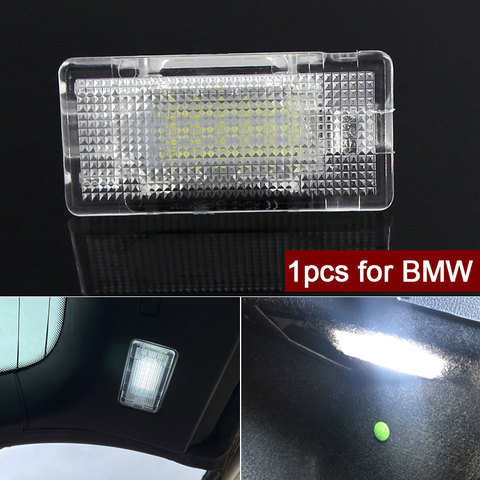 Lumière Led 24smd pour coffre de bagages, 1 pièce, coffre intérieur de boîte à gants, lampe sans erreur pour BMW X5 E46 E39 E84 E90 E91 E92 E53 F10 F01 F02 ► Photo 1/6