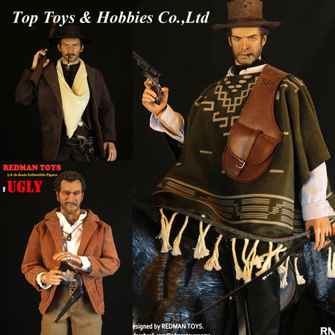 Western Cowboy REDMAN jouets 1/6 échelle RM042 RM043 RM044 la bonne figurine de Cowboy ► Photo 1/6