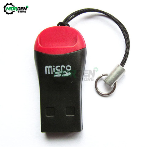 Mini-adaptateur USB 2.0, 10 pièces, lecteur de cartes mémoire TF M2, Micro SD, T-Flash, haute vitesse, pour ordinateur portable ► Photo 1/4