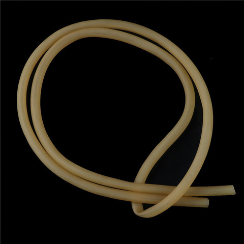 1m 4*6mm/6x9mm tuyau en caoutchouc médical ambre Tube en Latex Tube de purge chirurgical élastique bande de corde ► Photo 1/6