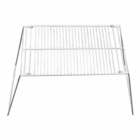 Support en acier inoxydable pour Barbecue | Mini support pliable pour Barbecue, support Simple pour Barbecue en plein air (taille 2) ► Photo 1/6