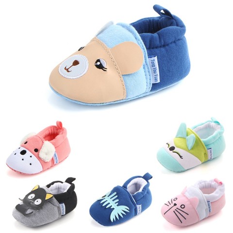 Pantoufles de dessin animé pour enfants | Chaussures d'hiver pour enfants, pantoufles de chambre d'intérieur pour garçons, bottes chaudes pour bébés ► Photo 1/6