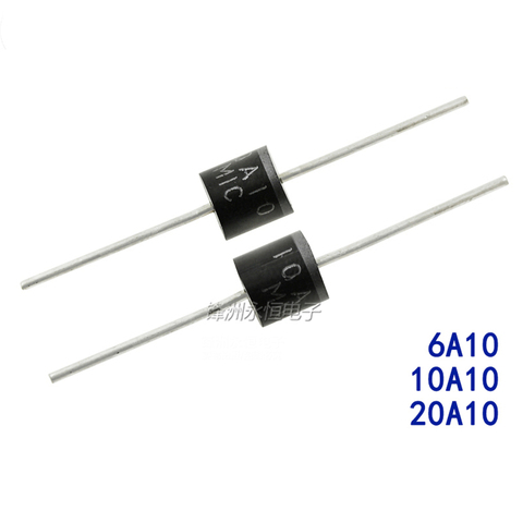 20 PCS/LOT Redresseur Diode 6A10/10A10/20A10 6A 10A 20A 1200V ► Photo 1/2