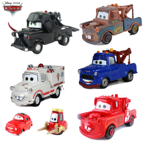 Jouets de voiture en métal moulé sous pression, Collection originale Disney Pixar Cars 3 2, Lightning McQueen, bleu, rouge, Mater Jackson Storm, moissonneuse, cadeau ► Photo 1/6