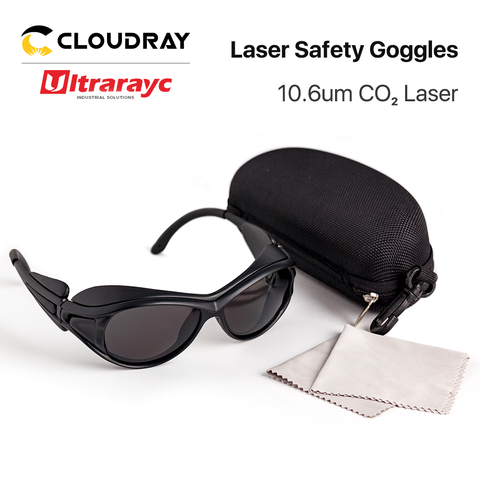 Ultrarayc – lunettes de sécurité Laser 10.6um, Type A, Protection de petite taille, bouclier pour Machine à Laser Co2 ► Photo 1/5