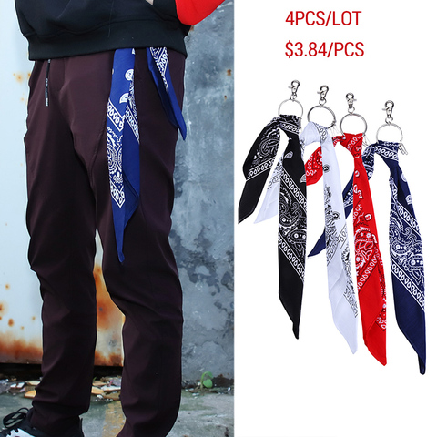 Foulard carré Bandana avec porte-clés ► Photo 1/5