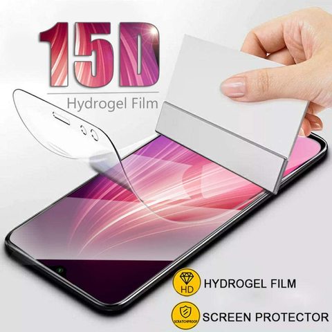 Film Hydrogel à couverture complète en verre pour Xiaomi, compatible modèles Redmi 4X, 7A, 5A, 6A, 5 Plus, Note 8, 4, 7, Note 5A Prime, Note 6 Pro ► Photo 1/6