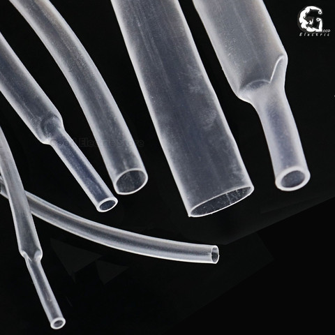 Kits de gaine thermorétractable, Transparent, 2:1, 1mm 1.5mm 2mm 2.5mm 3mm 3.5mm 4mm 5mm 6mm 8mm ► Photo 1/6