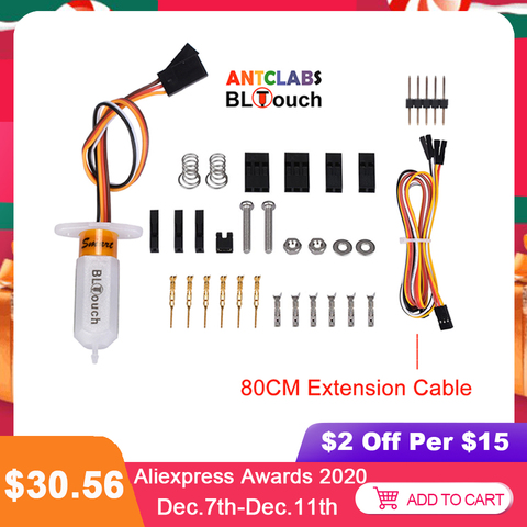 ANTCLABS BLTouch V3.1 capteur de nivellement automatique capteur tactile BL pour SKR V1.3 SKR V1.4 Pro MKS Reprap pièces d'imprimante 3D Kossel automatique ► Photo 1/6