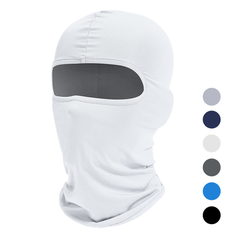 Cagoule de moto couverture complète du visage plus chaud coupe-vent respirant moto Motocross cyclisme motard cyclisme Anti-UV hommes casque ► Photo 1/6