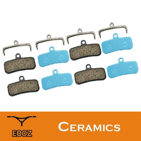 4 paires De Plaquettes De Frein à disque en Céramique Pour SHIMANO M9120 M8120 M7120 MT520 MT420 Saint M810 M820 ZEE M640 H01 Q13RS Q11TS Q10YS ► Photo 1/4