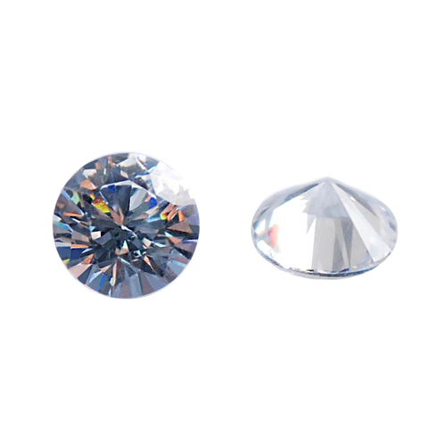 Lot de 1000 pierres précieuses synthétiques en vrac de qualité AAA, 1.0 ~ 12mm, taille ronde et brillante, en zircone cubique blanche, bijoux pour vêtements ► Photo 1/6