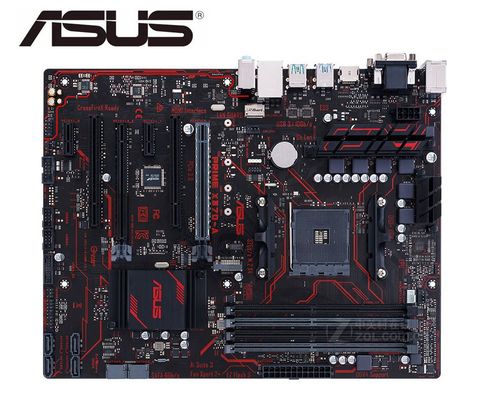 ASUS – carte mère PRIME X370-A, 64 go, DDR4, AM4, usb, HDMI, DVI, VGA, pour ordinateur de bureau ► Photo 1/1