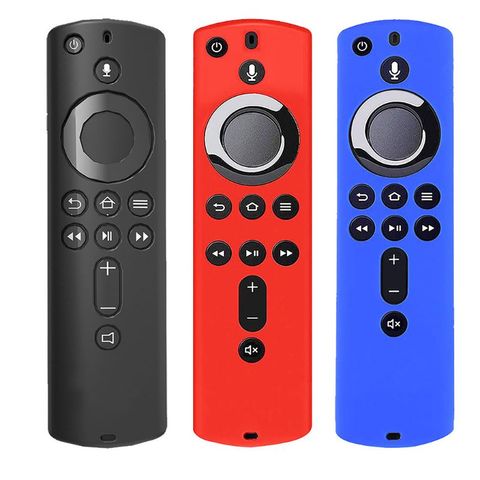 Ensemble en Silicone avec housse 5.9 pouces | Remplacement antidérapant antichoc pour Amazon Fire TV Stick, télécommande 4K ► Photo 1/6