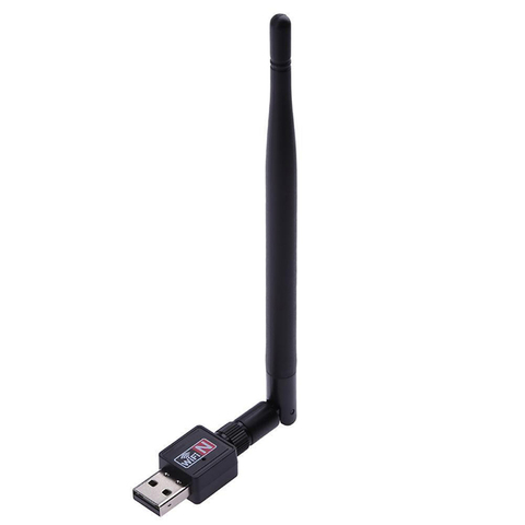 600Mbps USB 2.0 Wifi routeur sans fil adaptateur wi-fi Internet réseau LAN carte avec antenne 5dBI pour ordinateur portable ordinateur portable ► Photo 1/6