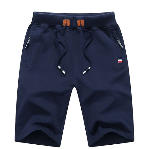 Hommes été culotte Shorts 2022 coton décontracté Bermudas noir blanc Boardshorts Homme marque classique vêtements plage Shorts Homme ► Photo 1/6