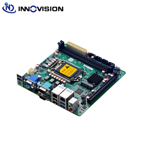 Mini itx motherboard LGA1151 dual gigabit network port 17 * 17 industrial integrated 4sata Industrial control motherboard ► Photo 1/1
