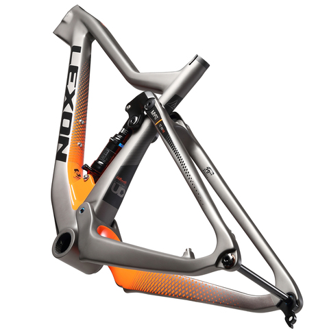 Cadre de vélo de montagne XC cadres de vélo VTT en carbone pleine Suspension 29 Boost cadre XC cadre ► Photo 1/6