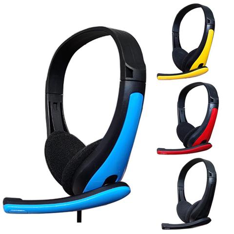 Casque de jeu stéréo filaire 3.5mm, casque d'écoute léger avec micro, accessoires de téléphone portable 2022 ► Photo 1/6