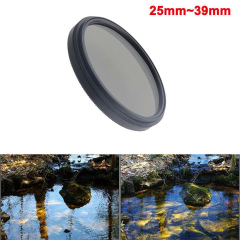 Filtre polarisant pour appareil photo, pour Canon, Nikon, Sony, 25mm, 27mm, 28mm, 30mm, 30.5mm, 34mm, 35.5mm, 39mm ► Photo 1/6