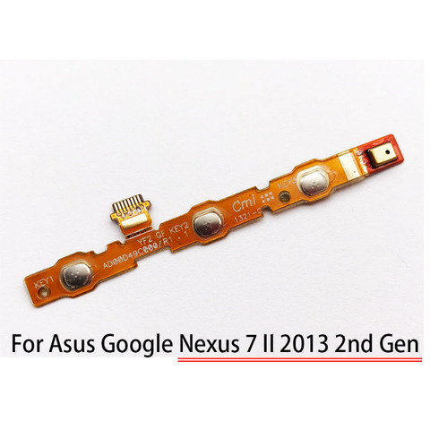 Interrupteur d'alimentation pour Asus Google Nexus 7 II 2e génération, ruban de câble flexible, bouton de Volume latéral, marche/arrêt, nouveau, 2013 ► Photo 1/3