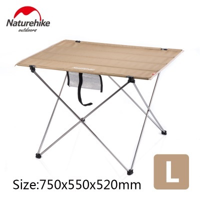 Naturerandonnée usine vendre en plein air Table pliante Ultra-léger en alliage d'aluminium Structure Portable Camping pliable Table de pique-nique ► Photo 1/6