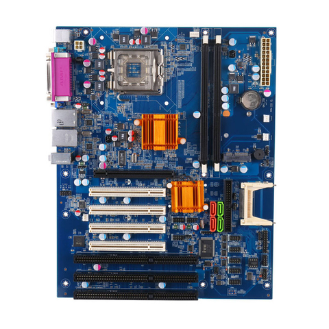 G41 lga775 carte mère industrielle avec 2 * DDR3 4 * PCI 3 * ISA ► Photo 1/6