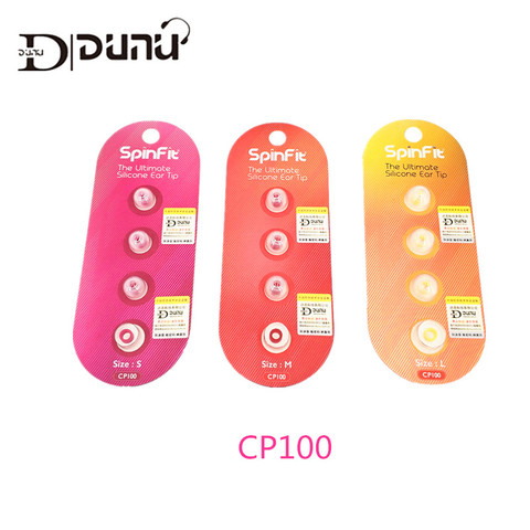 DUNU – écouteurs intra-auriculaires SpinFit1, paire (2 pièces), oreillettes en Silicone brevetées, CP100 CP800 CP220 CP230 CP240, pour DK3001 CP145 T1 T3 ► Photo 1/6