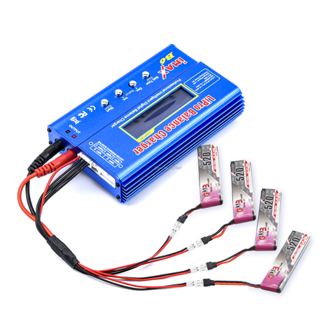 Batterie 1S Lipo PH2.0 51005, câble d'alimentation, prise banane 4mm, pour Drone Gaoneng BetaFPV RC FPV, chargeur IMAX B6 B6AC ► Photo 1/6