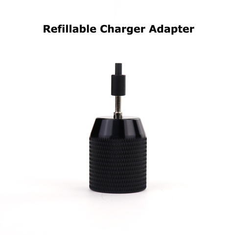 Paintball pour pistolet à Air comprimé, Airsoft, PCP, chargeur d'aiguille rechargeable, adaptateur, noir ► Photo 1/4