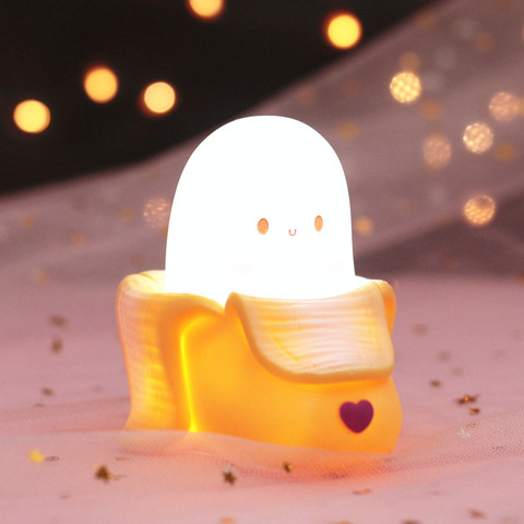 Lampe banane, veilleuse pour chambre d'enfant, nouveauté mignonne, idéal pour la chambre de chevet d'un bébé, LED ► Photo 1/6