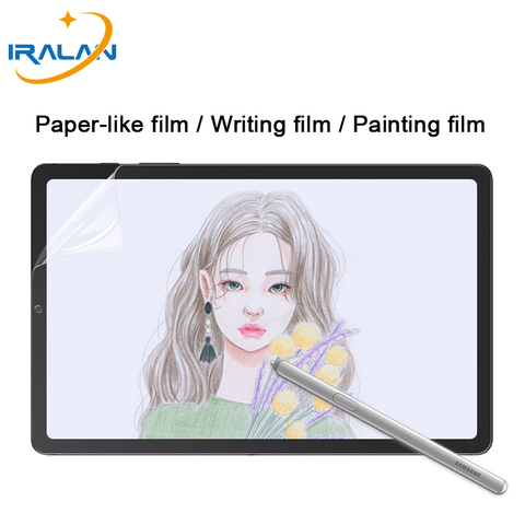 Film d'écriture et de peinture Anti-éblouissement pour Samsung Galaxy Tab S6 Lite 10.4 S7 Plus Tab A 10.1 T515 T510 Mate Film protecteur d'écran ► Photo 1/6