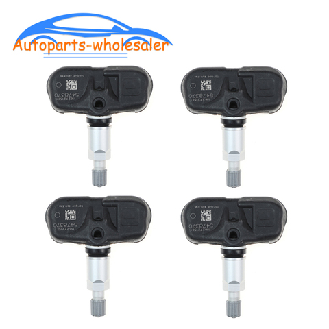 Capteur TPMS de pression des pneus, 42607 MHZ, 4 pièces, pour Toyota Lexus LS460L LS600hL LX570 RX350 RX400h, 33011-4260733011 PMV-107J 315 ► Photo 1/6