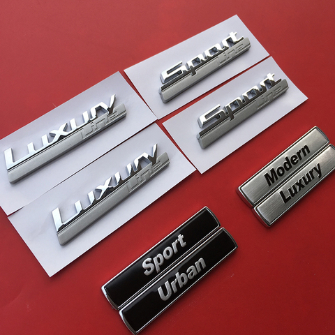 Emblème de ligne de garde-boue pour BMW 730 740 750Li | Autocollant de style moderne urbain Performance M Gran coupé Bar Logo de voiture, nouvelle collection ► Photo 1/6