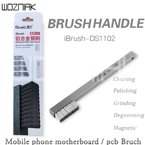 Qianli – brosse multifonction iBrush, outil de Maintenance, résistant aux hautes températures, pour le nettoyage, le polissage, le meulage et le dégommage ► Photo 1/6