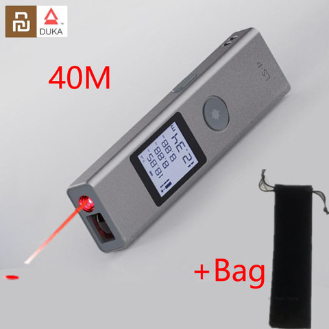 Nouveau en STOCK Xiaomi Duka 40m Laser télémètre LS-P USB flash charge télémètre haute précision mesure télémètre ► Photo 1/6