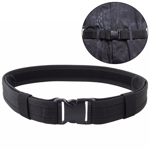 Ceinture tactique de l'armée pour hommes, 1.5 pouces, pour l'extérieur, Airsoftsports Version améliorée, Molle Nylon, équipement militaire, accessoires ► Photo 1/1