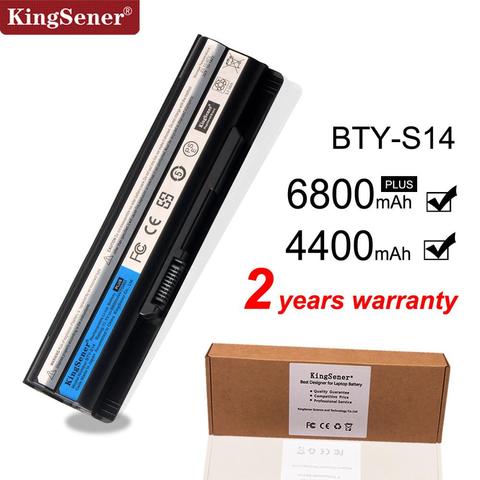 KingSener Nouveau BTY-S14 Batterie D'ordinateur Portable pour MSI BATTERIE D'ORDINATEUR PORTABLE GE70 GE60 FX720 GE620 GE620DX GE70 A6500 CR41 CR61 FR720 CX70 FX700 ► Photo 1/6