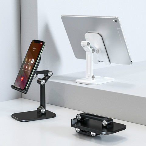 Nouveau multi-angle ajuster les supports de téléphone portable ipad supports Station d'accueil en alliage pour IPhone 11 12 Samsung Huawei support de support de téléphone ► Photo 1/6