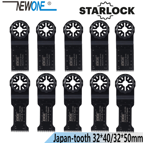 NEWONE Starlock 32*40/50mm HCS allonger précision japon dents outils oscillants lames de scie puissance multi outils rénovateur lame de scie ► Photo 1/6